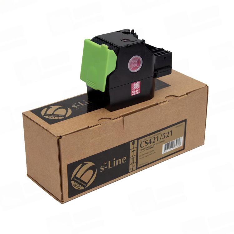 Тонер-картридж Булат s-Line 78C5XM0 для Lexmark CS, CX421 (Пурпурный, 5000 стр.)