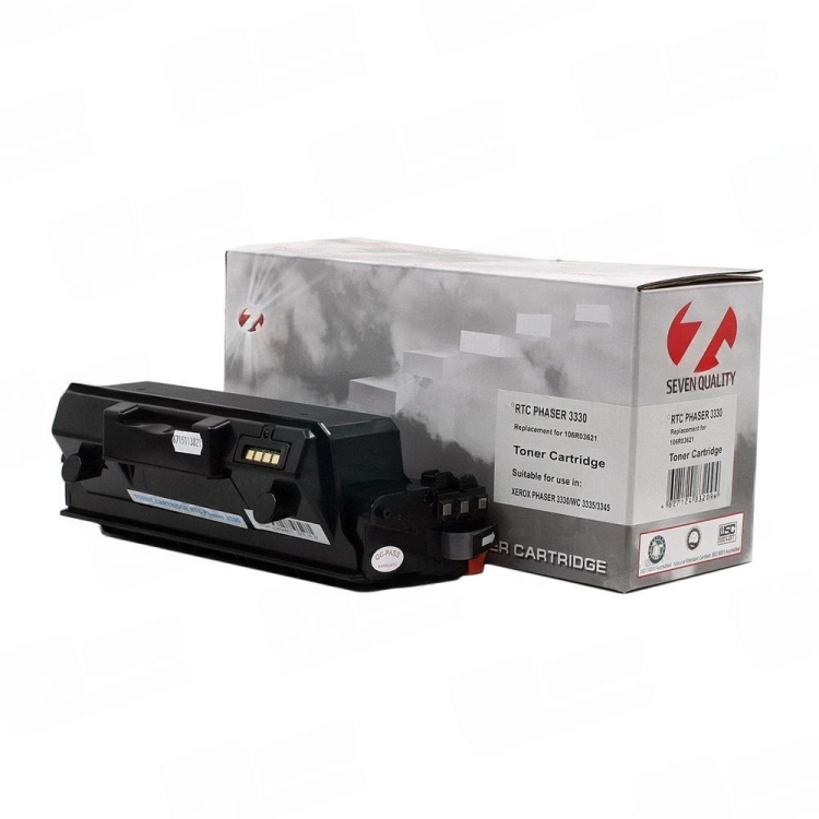 Тонер-картридж 7Q 106R03621 для Xerox Phaser 3330, WC 3335 (Чёрный, 8500 стр.) Тонер-картридж 7Q 106R03621 для Xerox Phaser 3330, WC 3335 (Чёрный, 8500 стр.)