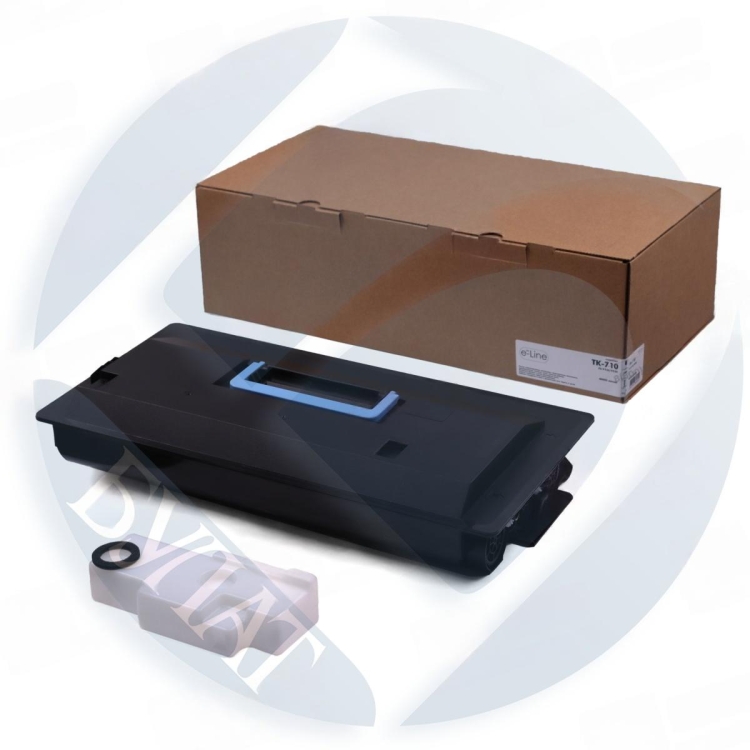 Тонер-картридж e-Line TK-710 для Kyocera FS-9130 (Чёрный, 40000 стр.) Тонер-картридж e-Line TK-710 для Kyocera FS-9130 (Чёрный, 40000 стр.)