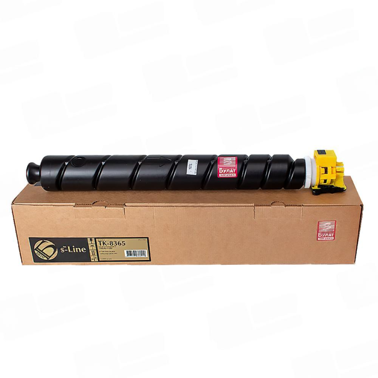 Тонер-картридж БУЛАТ s-Line TK-8365Y для Kyocera TASKalfa 2554ci (Жёлтый, 12000 стр.)