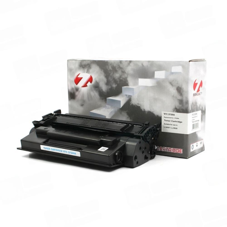 Тонер-картридж 7Q CF289X для HP LJ M507, M528 (Чёрный, 10000 стр.), с чипом CF289A, без гарантии прошивки