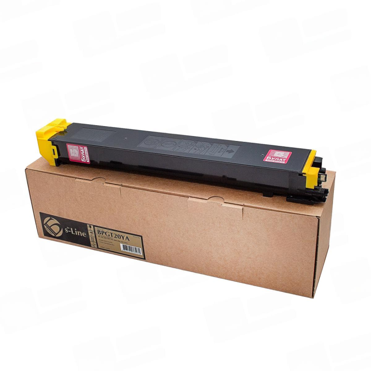Тонер-картридж БУЛАТ s-Line BPGT20YA для Sharp BP-10C20EU (Жёлтый, 10000 стр.)