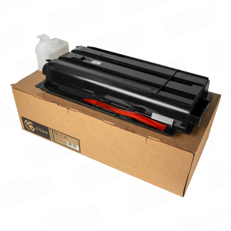 Тонер-картридж БУЛАТ s-Line TK-7125 для Kyocera TASKalfa 3212i (Чёрный, 20000 стр.)