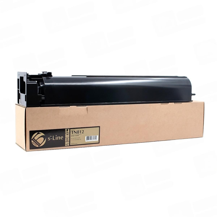 Тонер-картридж БУЛАТ s-Line TN812, 912 для Konica Minolta bizhub 758, Pro 958 (Чёрный, 49000 стр.)