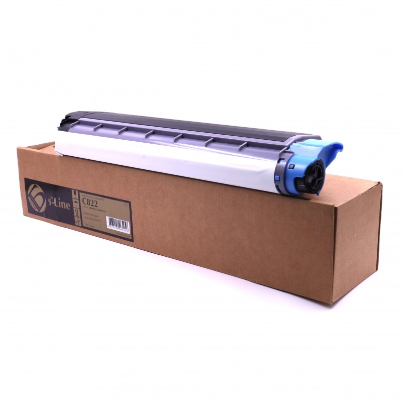 Картридж БУЛАТ s-Line 44844627 для Oki C822, C822n, C822dn (голубой ...