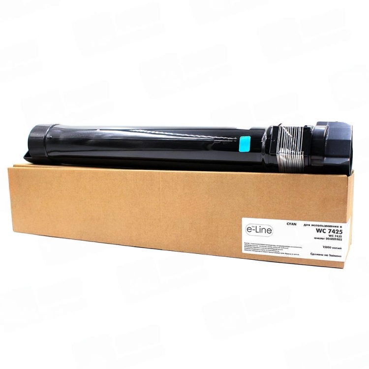 Тонер-картридж e-Line 006R01402 для Xerox WC 7425, WC7435 (Голубой, 15000 стр.) Тонер-картридж e-Line 006R01402 для Xerox WC 7425, WC7435 (Голубой, 15000 стр.)