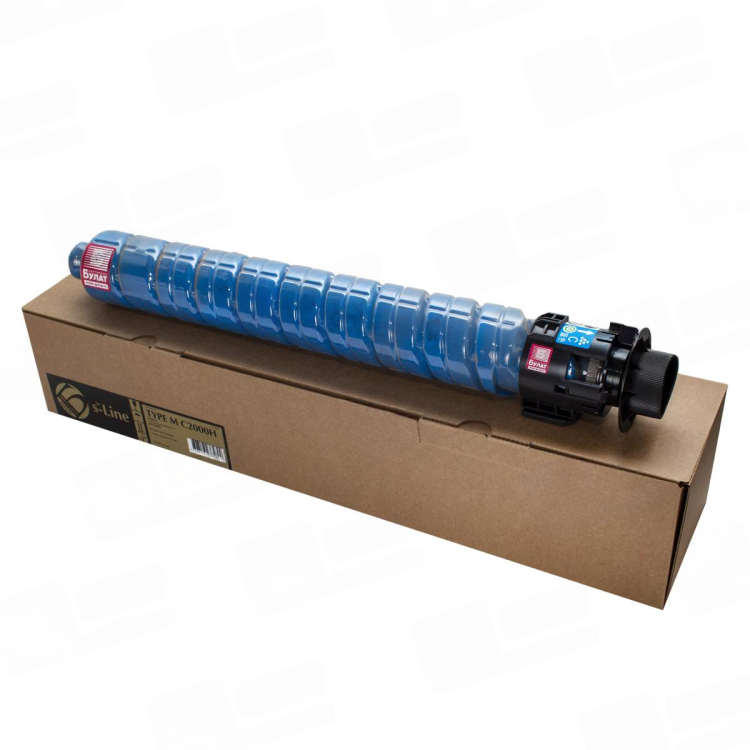 Тонер-картридж БУЛАТ s-Line Type M C2000 (842453) для Ricoh M C2000 (Голубой, 15000 стр.) Тонер-картридж БУЛАТ s-Line Type M C2000 (842453) для Ricoh M C2000 (Голубой, 15000 стр.)