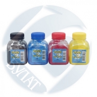 Тонер HP Color LJ CP1025/M176/Canon i-SENSYS LBP7010C банка 35г Black хим БУЛАТ