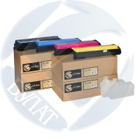 Картридж БУЛАТ s-Line TK-540C для Kyocera FS-C5100DN (голубой, 4000 страниц), с чипом