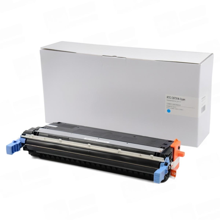 Тонер-картридж БУЛАТ C9731A для HP Color LJ 5500, 5550 (Голубой, 12000 стр.) HQ, ref.