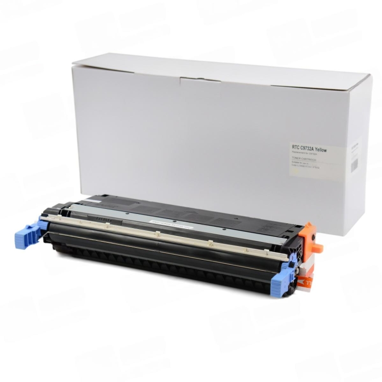 Тонер-картридж БУЛАТ C9732A для HP Color LJ 5500, 5550 (Жёлтый, 12000 стр.) HQ, ref.