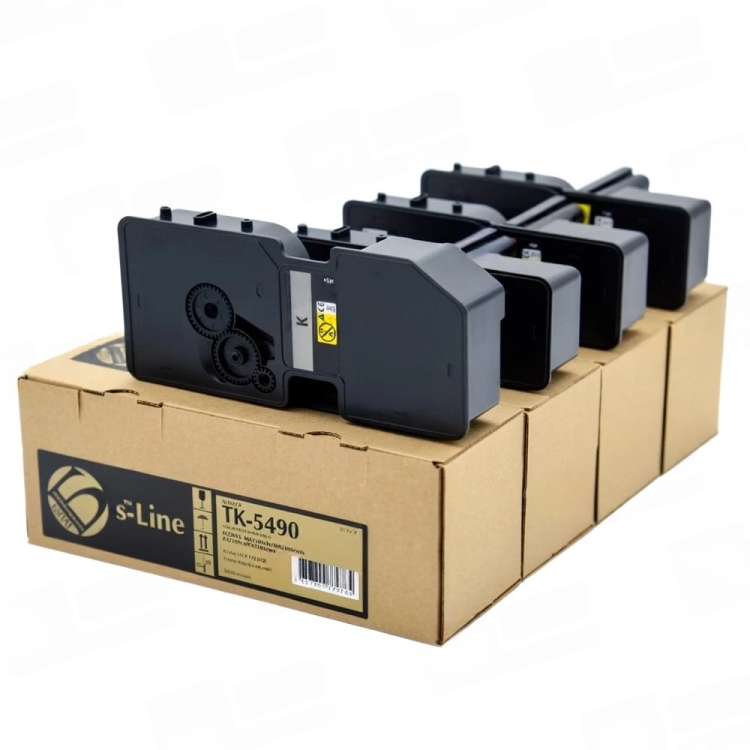 Тонер-картридж БУЛАТ s-Line TK-5490M для Kyocera ECOSYS MA2101cfx, PA2101cx (пурпурный, 2400 стр.)