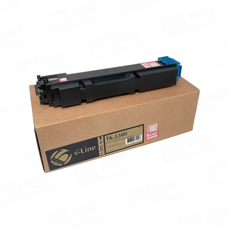 Тонер-картридж БУЛАТ s-Line TK-5380C для Kyocera ECOSYS PA4000cx, MA4000cix (Голубой, 10000 стр.)
