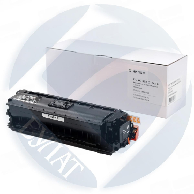 Тонер-картридж 7Q W2120A (212A) для HP CLJ M554, M578 (Чёрный, 5500 стр.), без гарантии прошивки