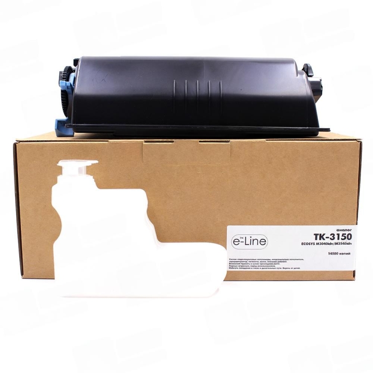 Тонер-картридж e-Line TK-3150 для Kyocera ECOSYS M3040idn (Чёрный, 14500 стр.)