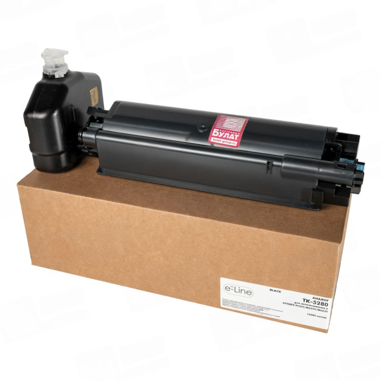 Тонер-картридж e-Line TK-5280K для Kyocera ECOSYS P6235 (Чёрный, 13000 стр.) Тонер-картридж e-Line TK-5280K для Kyocera ECOSYS P6235 (Чёрный, 13000 стр.)