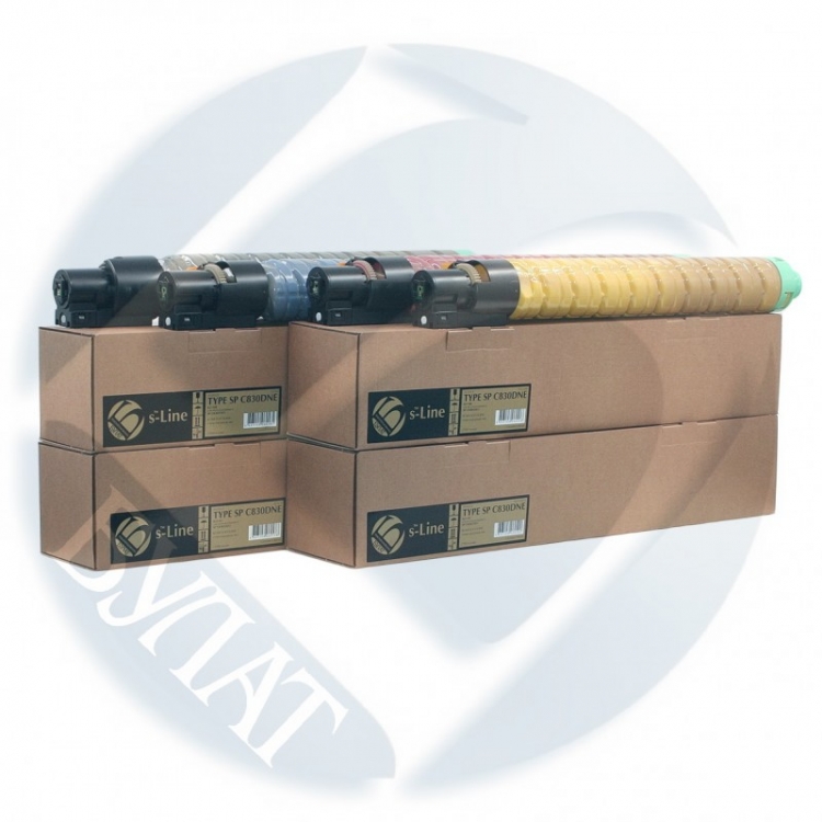 Картридж БУЛАТ s-Line 821185 для Ricoh SP C830DN, SP C831DN (чёрный, 23500 страниц)