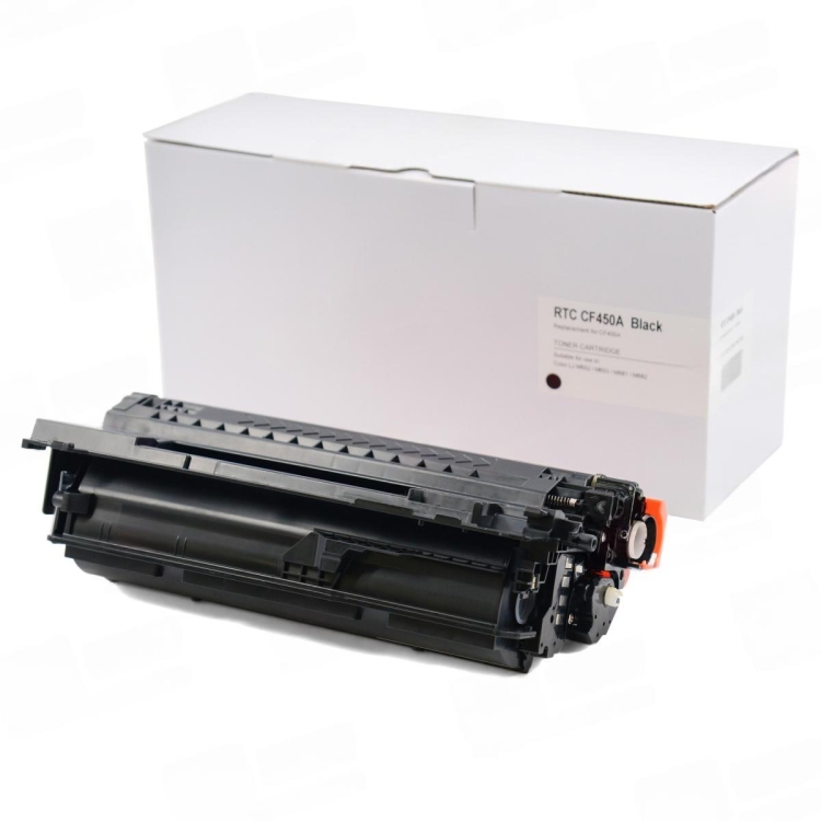 Тонер-картридж БУЛАТ CF450A для HP Color LJ M652, M681 (Чёрный, 12500 стр.)