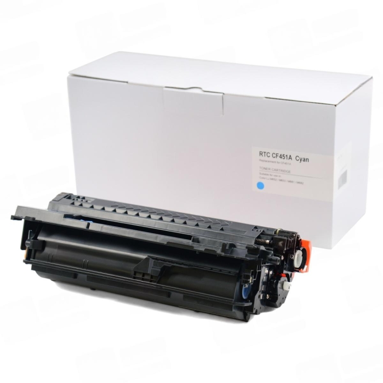 Тонер-картридж БУЛАТ CF451A для HP Color LJ M652, M681 (Голубой, 10500 стр.)