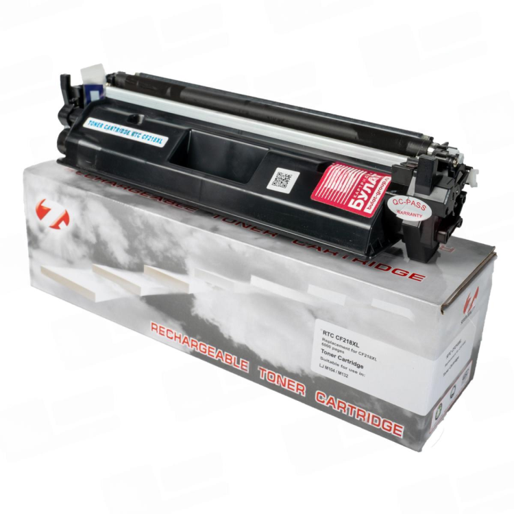 Тонер-картридж 7Q CF218XL для HP LJ M104, M132 (6000 стр.), с MR