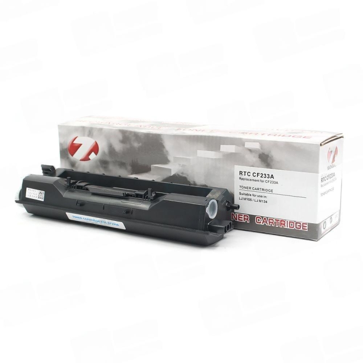 Тонер-картридж 7Q CF233A для HP LJ M106, LJ M134 (Чёрный, 2300 стр.)