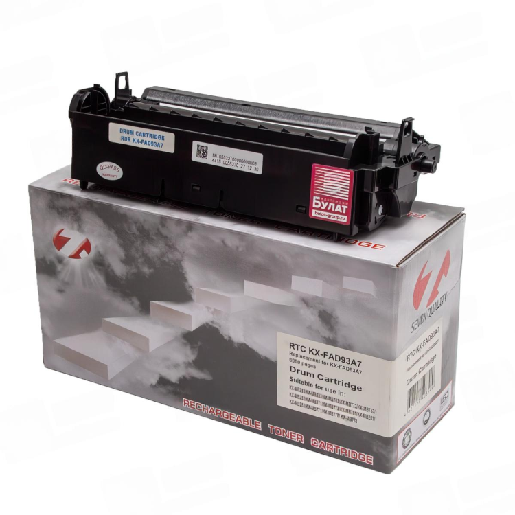 Драм-юнит 7Q KX-FAD93A7 для Panasonic KX-MB263 (Чёрный, 6000 стр.)