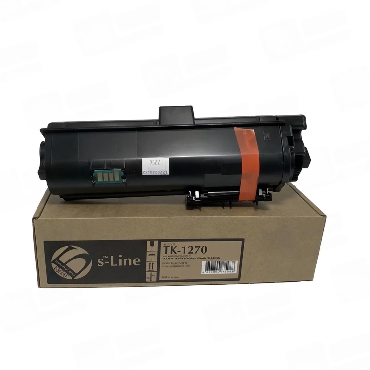 Тонер-картридж БУЛАТ s-Line TK-1270 для Kyocera ECOSYS MA4000fx, 4000wifx (Чёрный, 10000 стр.)
