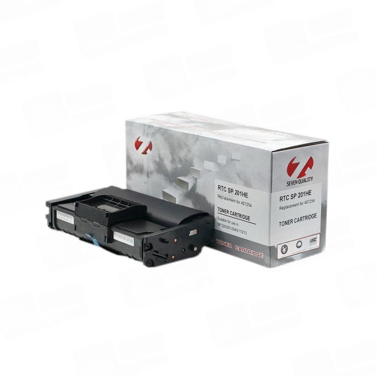 Тонер-картридж 7Q SP200HS, SP200HE, SP201HE (407262, 407254) для Ricoh Aficio SP 200, SP 220 (Чёрный, 2600 стр.), универсальный Тонер-картридж 7Q SP200HS, SP200HE, SP201HE (407262, 407254) для Ricoh Aficio SP 200, SP 220 (Чёрный, 2600 стр.), универсальный